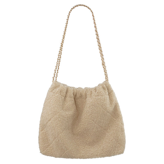 Teddy Handtas Beige