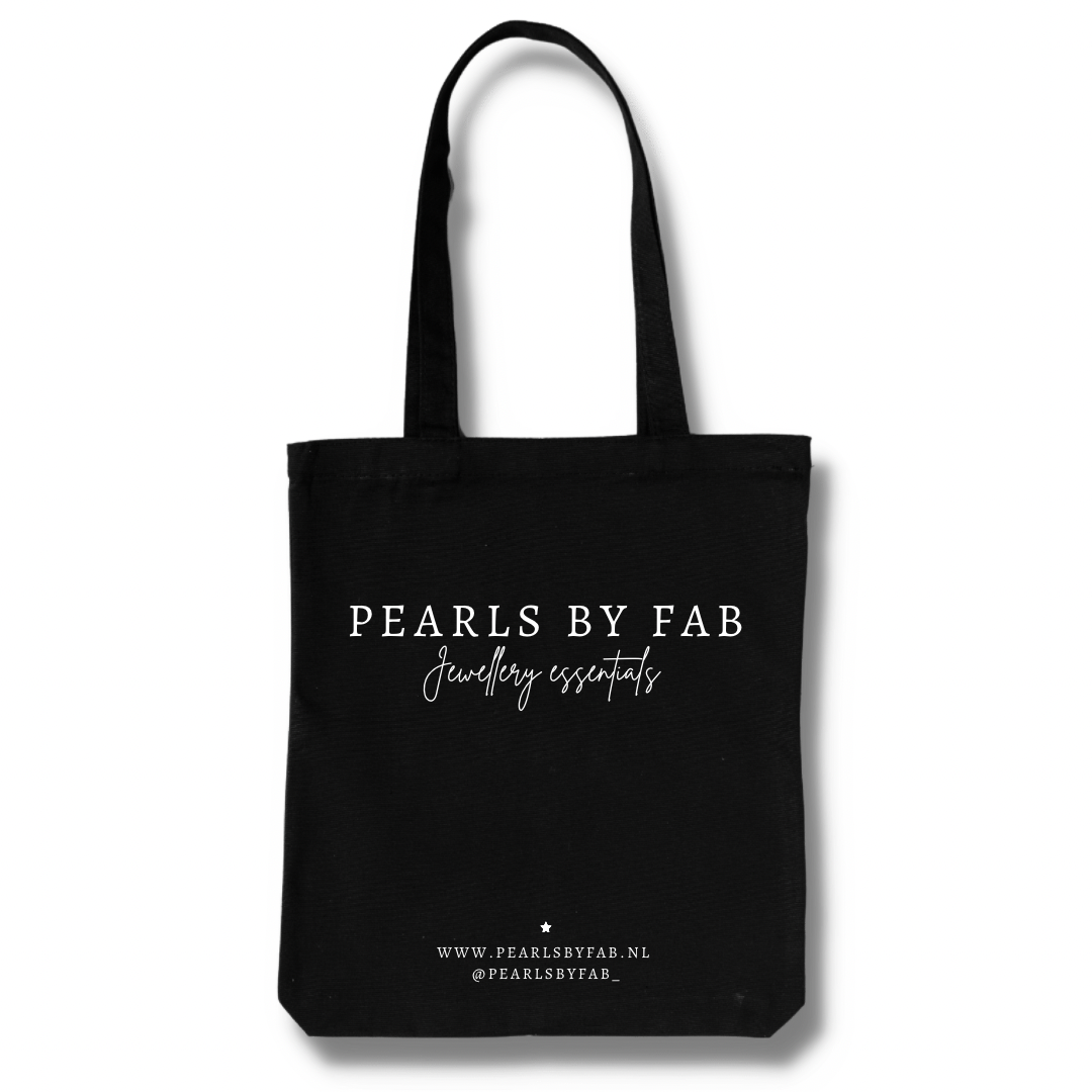 Canvas Tas Pearls by Fab