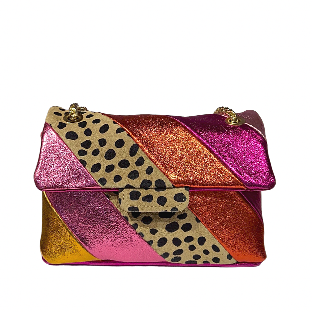 Rainbow Tas Panter Roze