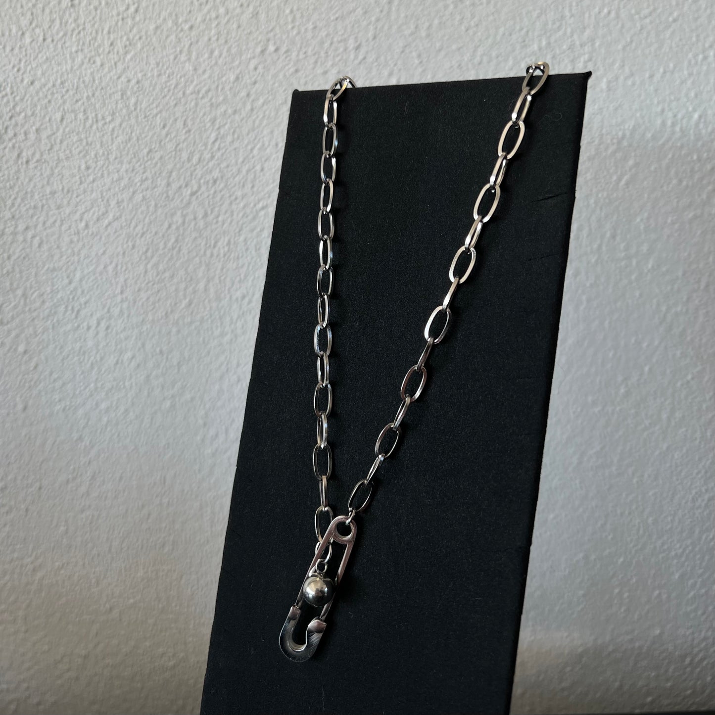 Safety Pin Necklace